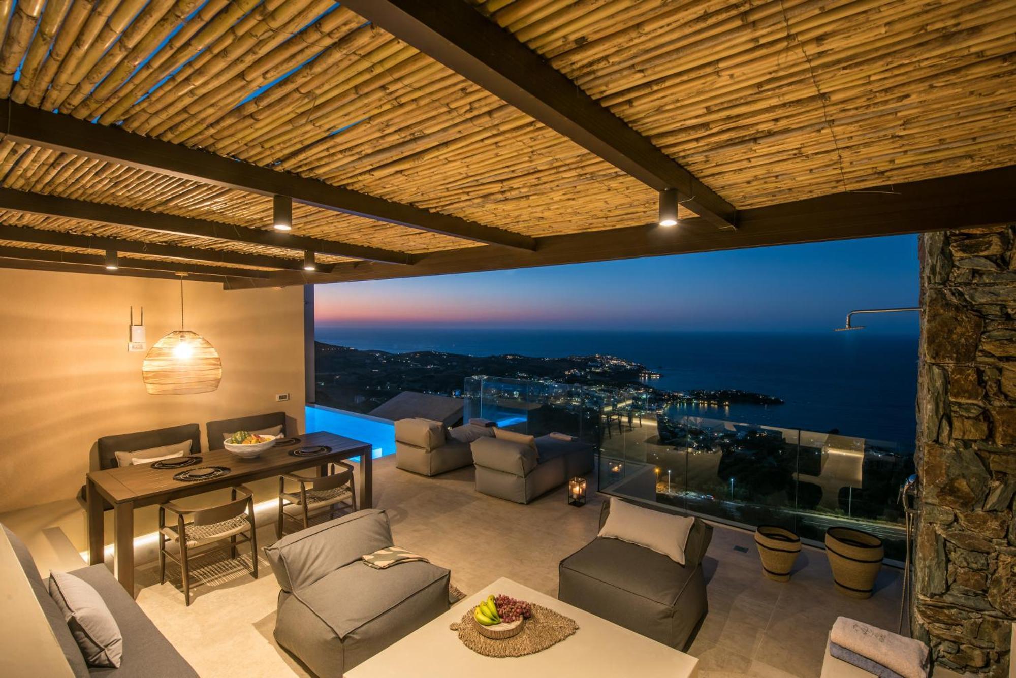 Villa Helios - Elevate Your Senses Agia Pelagia  Luaran gambar