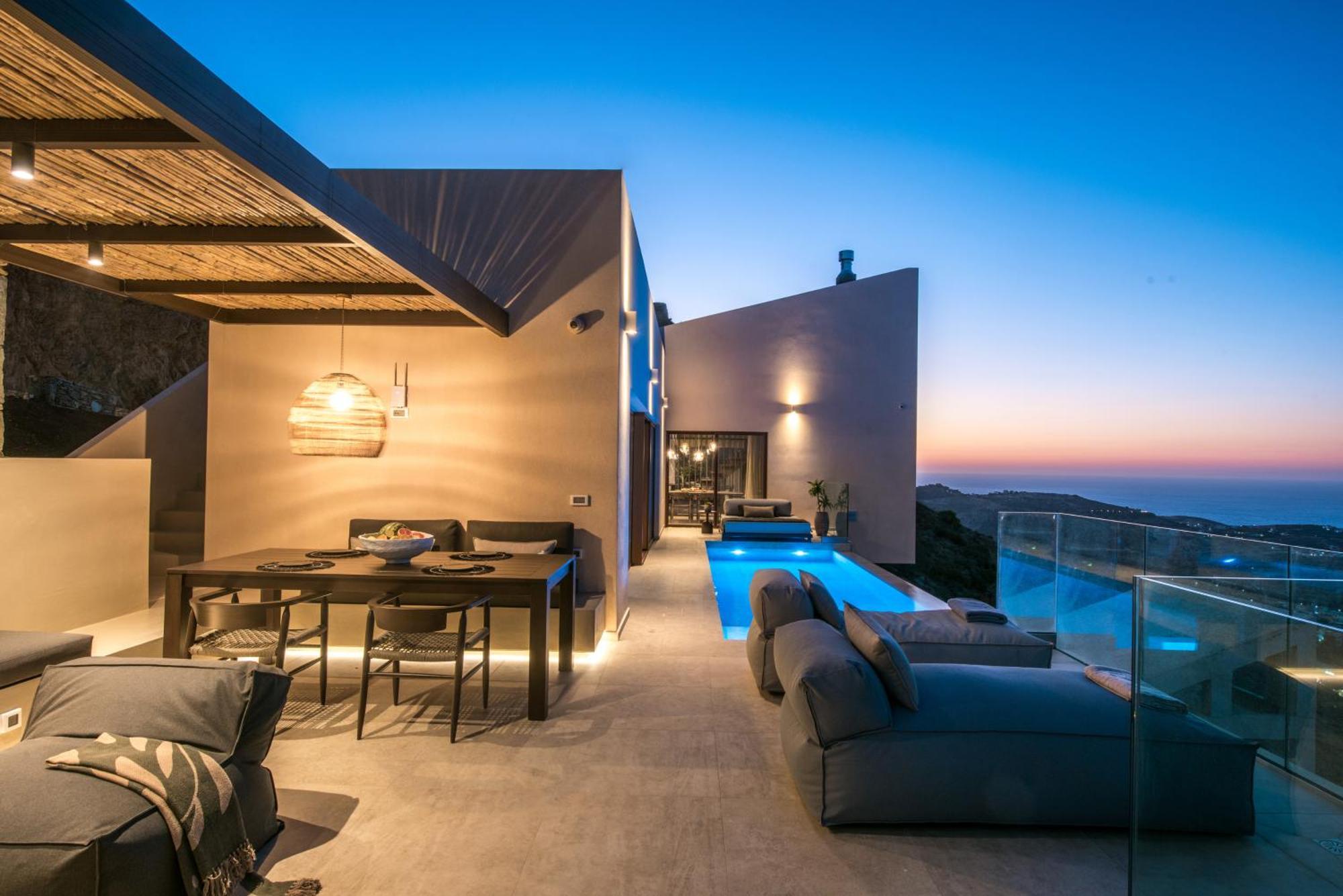 Villa Helios - Elevate Your Senses Agia Pelagia  Luaran gambar
