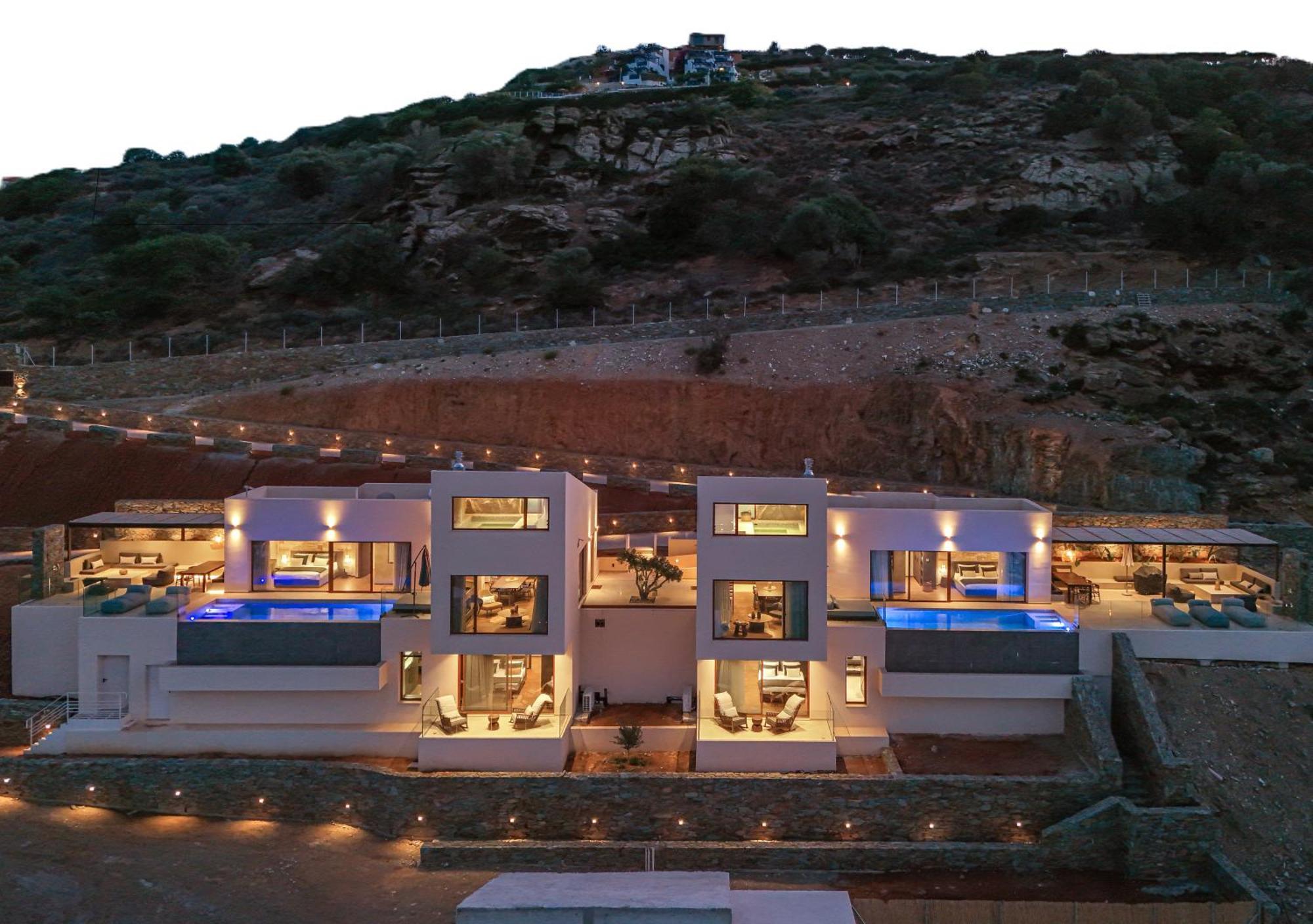 Villa Helios - Elevate Your Senses Agia Pelagia  Luaran gambar