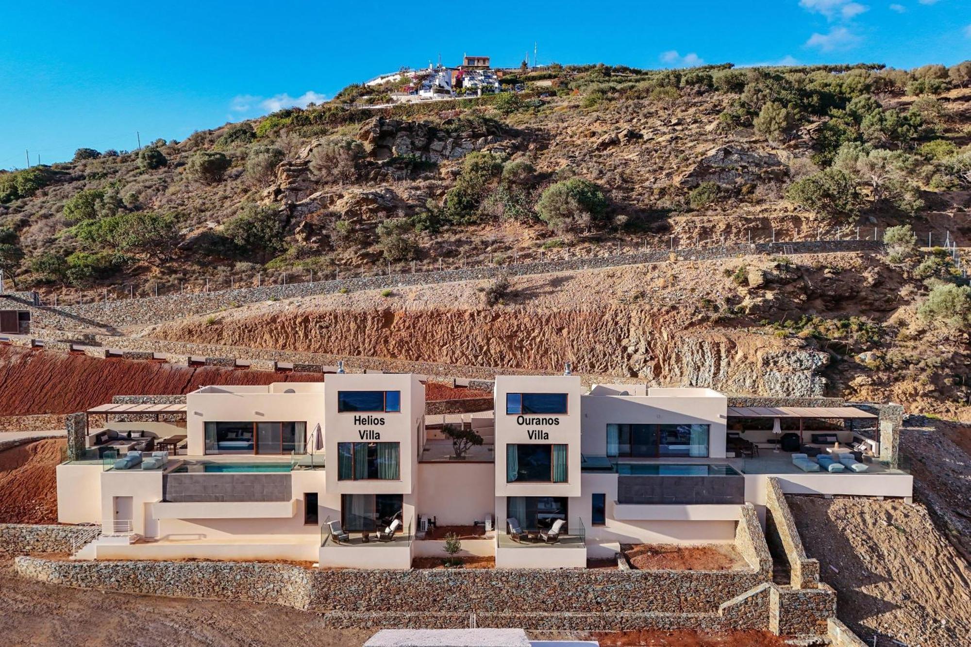 Villa Helios - Elevate Your Senses Agia Pelagia  Luaran gambar